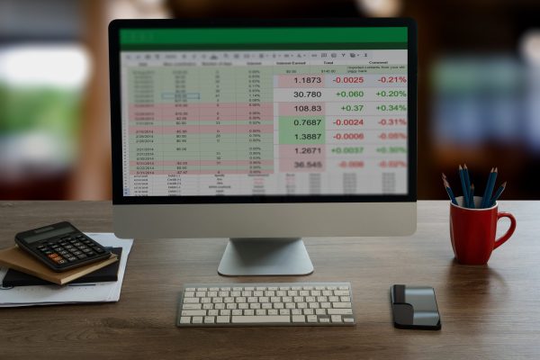 Spreadsheet,Man,Working,With,Data,And,Graphs,Microsoft,Excel,Project